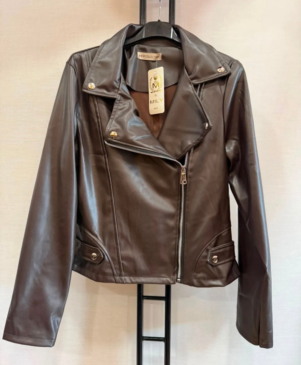 Blouson perfecto simili cuir